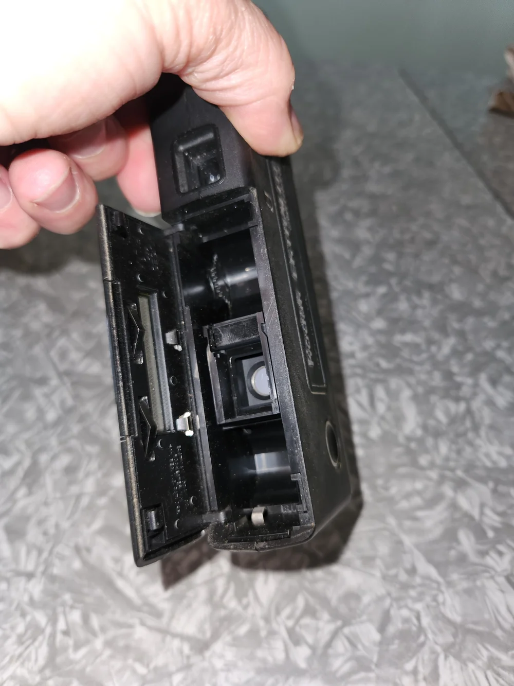 Kodak Ektralite 10 Compact Camera in Black with Amber Flash UNTESTED